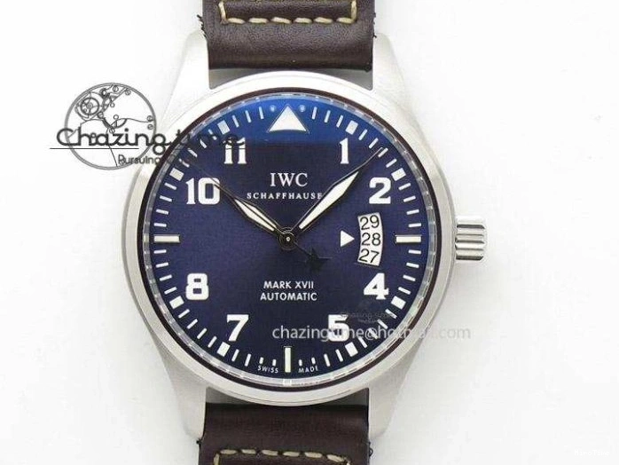 MIROTIME 0113 Comfortable Pilot Chrono IW388003 Real Ceramic ZF 1:1 Best Edition On Black Nylon Strap A 7322